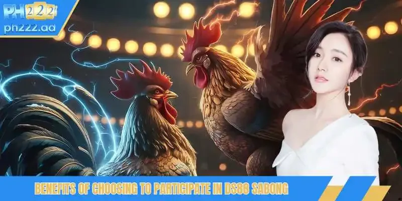 Benefits of choosing to participate in DS88 Sabong