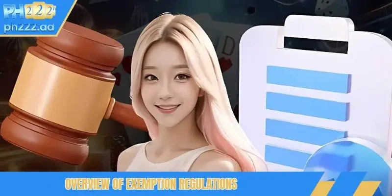 Overview of exemption regulations