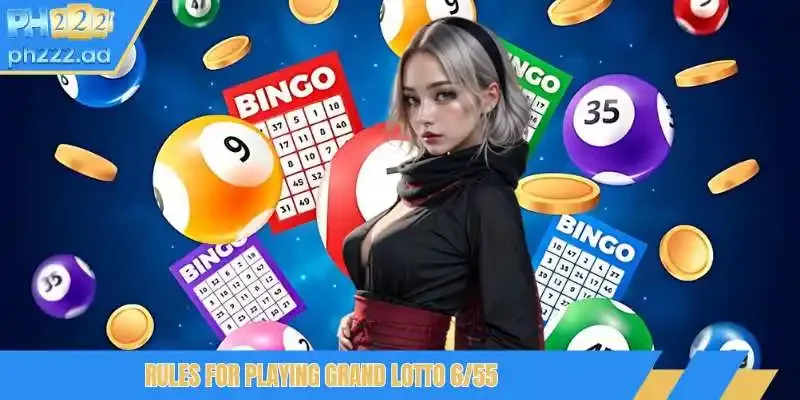 Rules for playing Grand Lotto 6-55